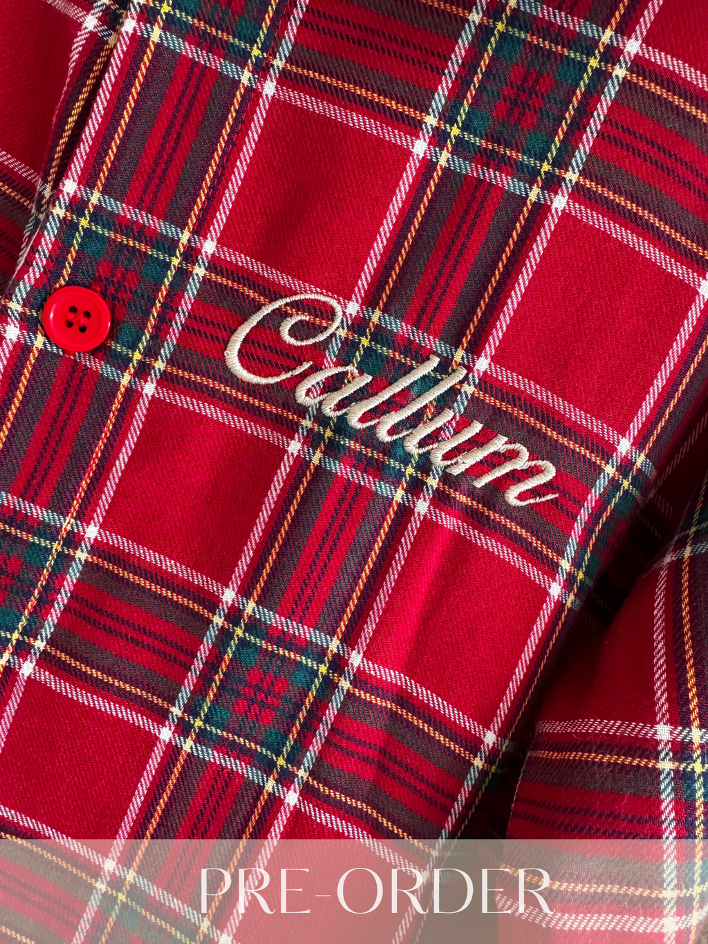 Boys Tartan Pyjamas