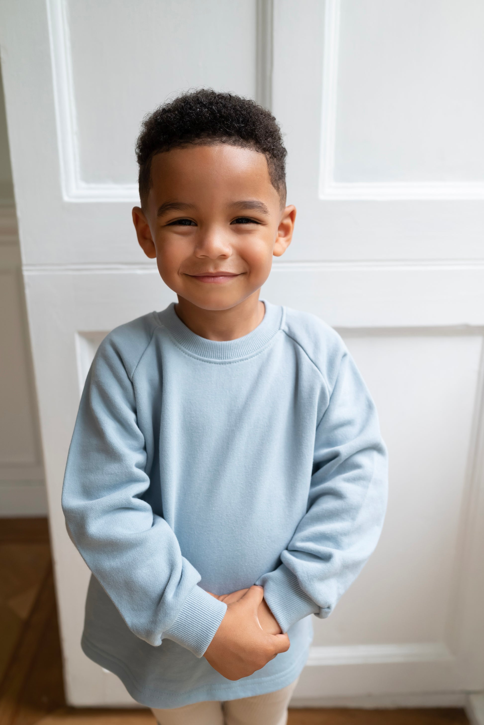 LP&S London - Cotton Sweatshirt Cornflower Blue