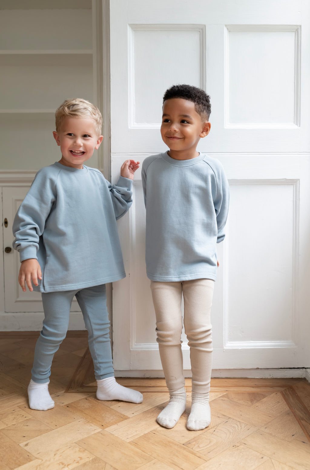 LP&S London - Cotton Sweatshirt Cornflower Blue