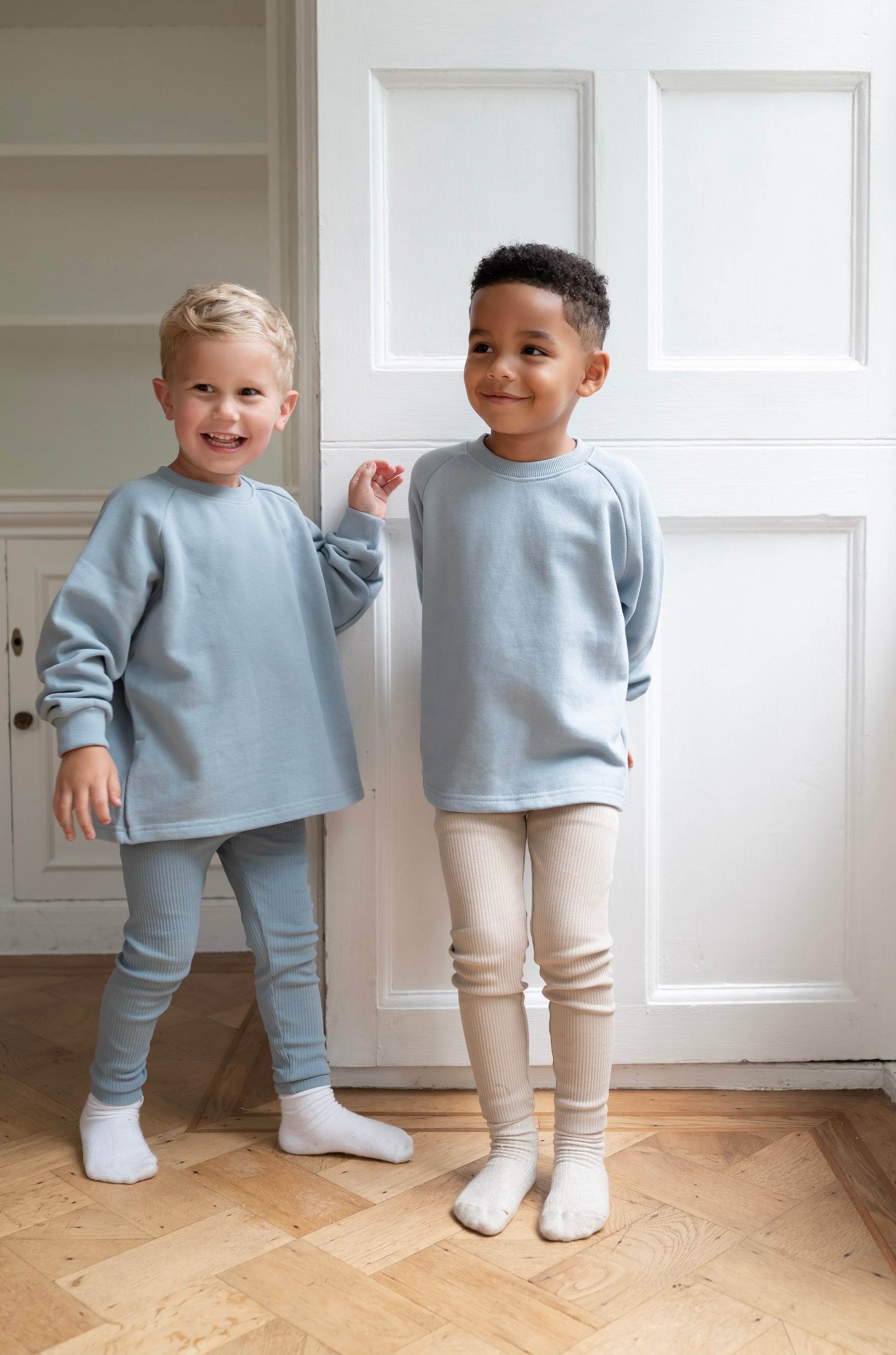 LP&S London - Cotton Sweatshirt Cornflower Blue