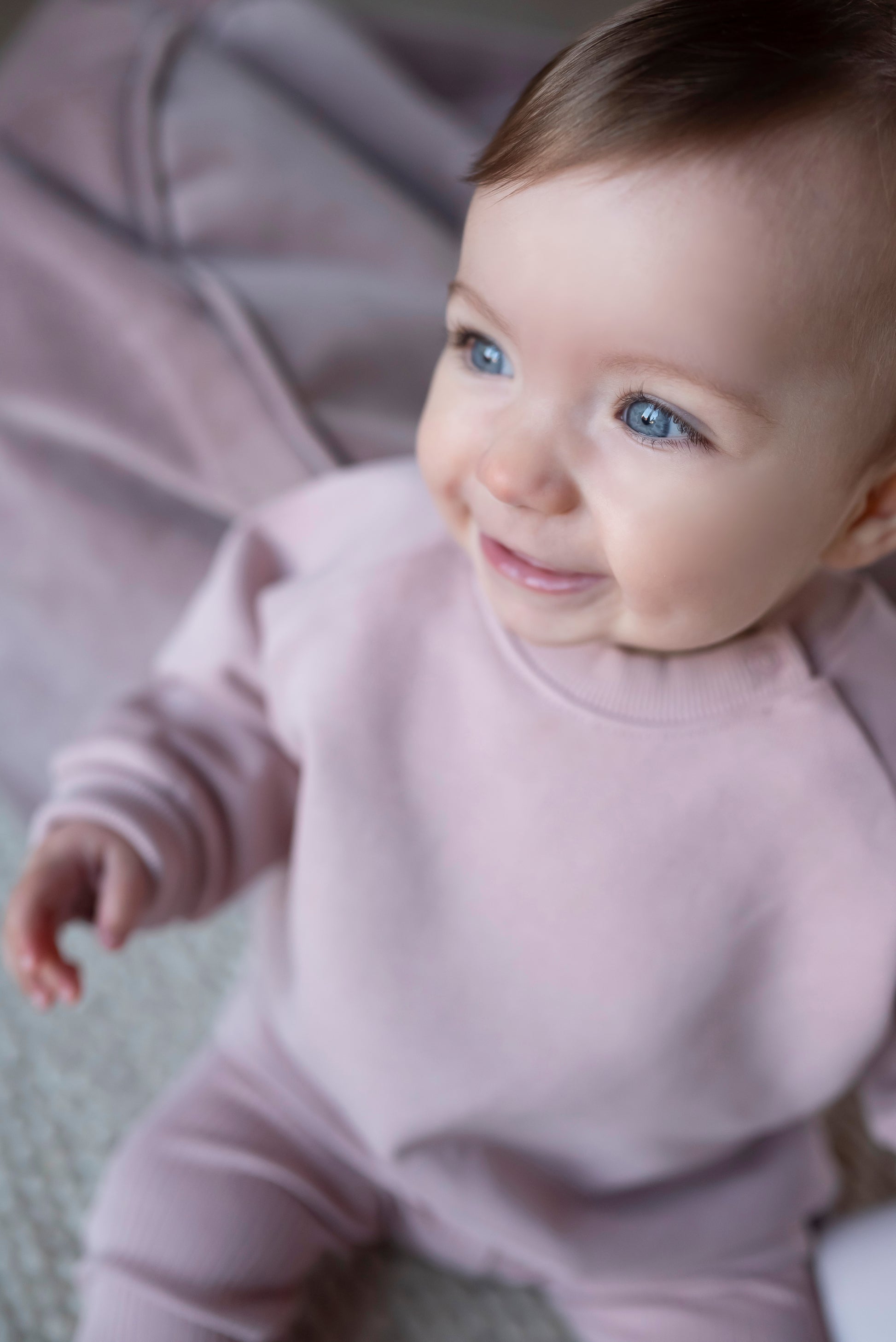 LP&S London - Cotton Sweatshirt Dusky Pink